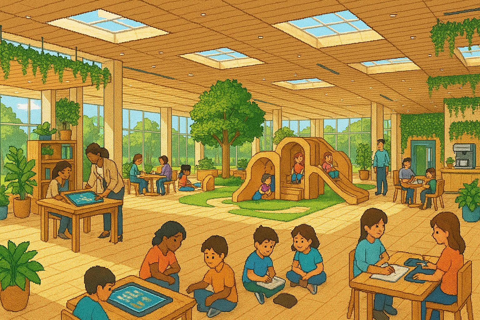 自然な学びの場